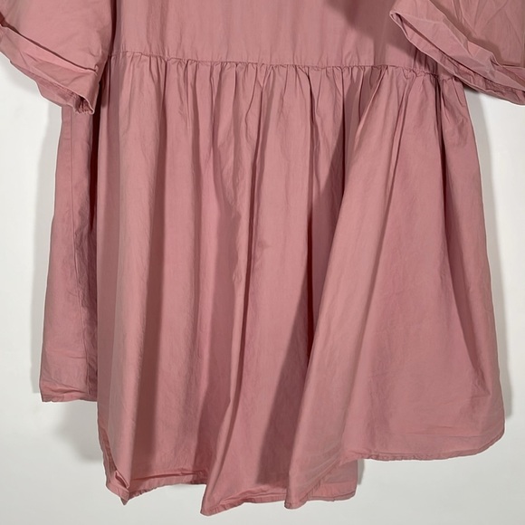 SHEIN Curve VCAY Plus Pink Shirt Dress 2XL #454 - Picture 9 of 11